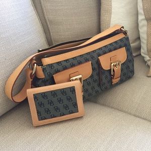 Dooney & Bourke Shoulder Bag and Wallet Set